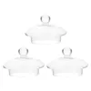 Dinnerware Sets 3 Pcs Whistling Teapot Accessories Glass Supplies Drinks Home Strainer Protectors Colander Filter Caps Protective Lid