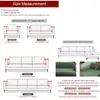 Stol täcker jacquard soffa täckning för vardagsrum tjockt rufsade elastiska L -formade hörn 1/2/3/4 sits
