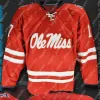 Maillots de hockey personnalisés Maillots de hockey Maillot de hockey Ole Miss Eli Manning Antony Patrinos Cameron Parent Conor Huie Bryce Campo Aiden Maclean