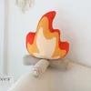 Kissen/Dekorativ. Lustiges simuliertes Lagerfeuer-Plüschtier, 30 cm/45 cm, weicher Plüsch, Cartoon-Feuerpuppe, Wohnzimmer, Bodenkissen, Dekoration, Geschenk