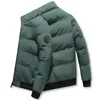 Vestes pour hommes Hommes Automne et hiver Épaissi Chaud Veste imperméable Casual Mode Solide Couleur Lâche Parka Manteau Street Down 231205