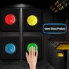 神秘的なスタジオシークレットルームエスケープゲームメカニズムは、ライトゲームカラーボタンを備えた電子パズルを支持しますトリガーロック解除