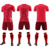 Other Sporting Goods Customized Set Boys Short Sleeve Football Training Suit Men Kids Jerseys Kid Adult Survetement Soccer 231206