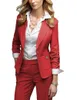 Pantalon de deux pièces pour femmes costume 2 mode avec jupe blazer costume formel de mariage smoking fêtard (pantalon blazer)