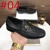 2023 Luxurious Designer Men Dress Shoes Genuine Leather Black brown Moccasins Business Handmade Shoe Formal Party Office Wedding Men Loafers Shoes size 38-46