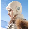 Bandanas Winter Down Cotton Thunderhead Hat Outdoor Skiing Windproof Waterproof Ear Protection Riding Padded Warm Wrapped Head