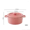 Ciotole Tazza di stufato in ceramica creativa con copertura per due orecchie Cucina domestica Forniture per ristoranti Nido di uccello da 400 ml Pentola per zuppa di uova al vapore