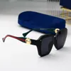 Luxus-Designer-Marke, Retro, übergroße quadratische polarisierte Sonnenbrille für Damen und Herren, Vintage-Farbtöne, UV400, klassische Sonnenbrille mit großem Metallrahmen, H0007