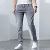 Jeans pour hommes 2023 Stretch Skinny Printemps Mode Coton Pantalon Casual Denim Slim Pantalon Coréen Streetwear Mâle 231206