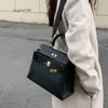 Designer Luxury Kilyee Bag Bag läder Kvinnospåse Togo Top Layer Cow Högklassig bred axelband Enkel axel Messenger Handväska