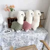 Cuscino/Decorativo Simpatico Alpaca Peluche Peluche per Bambini Bambole Animali Kawaii Alpaca Cuscino Soggiorno Decorazioni per la Casa Ragazza Regalo di Compleanno