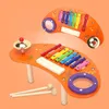 Klawiatury Piano Dzieci drewniane Montessori Musical Toys Percussion Musical Instrument Piano Uczenie się Edukacja Sensoryczna Edukacja dla dzieci 231206