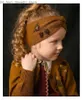 カーディガンキッズウールセーター2023新しい冬の女の子かわいい花の刺繍ニットカーディガンベイビー幼児ウォームアウトウェアトップス衣類Q231206