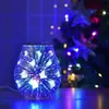 Oil Diffuser Electric Candle Warmer Glass Tart Burner 7 Color Butterfly Effect Night Light Wax Melt Warmer Aroma Decorative Y20041279S