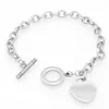 Bracelets de créateurs chaîne or argent design collier ror hommes femmes ensemble déclaration de mariage bijoux coeur pendentif colliers bracelet 241C