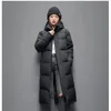 Men's Down Parkas Warm Winter Men Jacket Long Coat Couple White Duck Outerwear Brand Black Puffer 231205