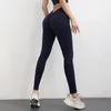 Pantalon actif en forme de V femme sport femme Legging rehausse BuLeggins femme Leggings de gymnastique femme sportive Yoga taille haute entraînement