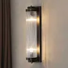 Applique murale Led en cristal de luxe moderne, luminaire décoratif d'intérieur, Simple, idéal pour une chambre à coucher, un chevet, des escaliers, un salon ou un arrière-plan de télévision