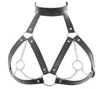 2020 BDSM Fetish Collar Body Harness Toys Adult Products för par Sex Bondage Belt Chain Slave Breasts Woman6984904