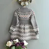 女の子のドレスガールズ秋のドレス2020新しい冬の赤ちゃん編みボトムズボトムズナショナルジャックヤックロングスリーブエラスティックウルトラシンセーター2312306
