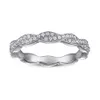 Designer für Frauen Japanischer und koreanischer kreativer Schmuck Neues Produkt S925 Silberring Twists Love Eternal Volldiamant Ganzkörper-Damenring