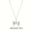 Halsband Ljus Bow ClaVicle Chain Gift