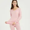 100% lã merino feminino conjunto de roupa interior térmica espessura 260gsm feminino longo johns mais quente no inverno 231226