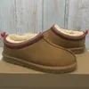 Дизайнерские женские сапоги Австралия Классические ультра мини зимние ботинки на платформе Тасманские ботинки женские Зимние теплые шерстяные туфли Tazz Замшевые туфли на платформе из овчины Тапочки