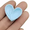 Decorative Figurines Colorful Resin Heart Ice Cream Charms Artificial Food Pendants Jewelry Making Accessories Dollhouse Decor