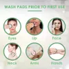 Makeup Remover 16 paquets réutilisables en coton de bambou tampons démaquillants visage peau nettoyant outils de beauté pour dissolvant ombre à paupières rouge à lèvres fond de teint 231205