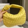 Italien Jodie Hangbag Botteg Venet Schulter Umhängetasche Kleine Jodie Tasche Knoten Qualität Jode Luxus Designer Weave Handtasche Marke Hobo Knit Tote Wallet Lady VQ8S