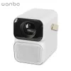 Projektoren Wanbo T6 MAX Projektor 4K 1080P Android 9 0 550ANS 2 16G 5G WiFi BT5 0 AI Voice Home Theater Globale Version 231206