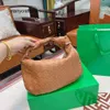 Italien Jodie Hangbag Botteg Venet Teen Jodie Cloud Woven Bag Luxury Large Tote Womens Mens Designer Purse äkta Leather Crossbody Fashion Bag Woman Woman
