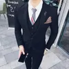 Herrenanzüge, Blazer, ein dreiteiliger Anzug, Herren-Stylist, Han-Edition, Kultivieren Sie die Moral, kleiden Sie sich professionell