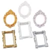 Frames Po Frame Mini Resin DIY Small Holder Miniature Pograph Compact Home Decor