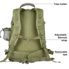 Utomhusväskor 60L Men Militär taktisk ryggsäck Molle Army Vandring Klättrande väska utomhusvattentäta sportresor Camping Hunting Rucksack 231205