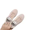 36% rabattskor 2024 Ny liten doft Panda Sports Casual Womens Color Contrast Läder Tjock Sole Fashion Board Small White Shoes