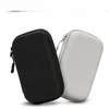 Förvaringspåsar Portable Hard Shell Mini Digital Gadget Bag Läder Eva Bluetooth Earphone Charger Case Data Cable U Disk Protective Box