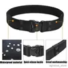 Bälten ny arméstil Combat Belt Quick Release Tactical Belt Fashionable Enkel och bekväm herrar Canvas Belt Outdoor Midje Trainer R231206