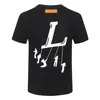 2023 Summer Mens T-shirt à manches courtes Chemises de mode de luxe T-shirt graphique Lettre Designer pour hommes Casual Surdimensionné Tops Cltohing