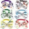 Dog Apparel 50/100pcs Bow Ties Star Pattren Pet Supplies Small Cat Bowtie Adjustable Collar Neckties Grooming Accessories