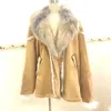 Vestes pour hommes manteau d'hiver de luxe avec poches col en peluche revers veste en fausse fourrure épais chaud mode mâle pardessus M5XL 231205