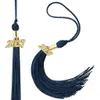 Cheap Price Color Customized Graduation Cap Tassel with Year Charm