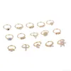 Anéis de nariz Studs 20 PCS Colorido Zircão de Cristal para Mulheres Menina Piercing Dobrável Narina 18K Banhado A Ouro Orelha 230628