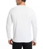 Men's Polos Long Sleeve UPF 50 Rash Guards Diving UV Protection Lightweight T Shirt Loose Fit Swimming Quick Drying Surfing 231205