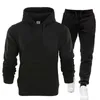 Chándales para hombres Hombres básicos Mujeres 2 piezas Conjuntos Sudadera Sudaderas con capucha Pantalones 2023 Gimnasios masculinos Fitness Tops Joggers Ropa deportiva Chándales 231206