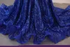 섹시한 긴 슬리브 이브닝 드레스 그린 반짝이는 환상 스팽글 스팽글 메이드 댄스 파티 드레스 정의 우아한 디자인 된 섹시한 스쿠프 형제 파티 가운 스위프 트레인도 가운