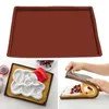 Bakningsverktyg Silikonmatta Swiss Cake Roll Roll Non-Stick Pastry Tool Macaron Pad Bakeware Tray Oven Kitchen Accessory