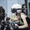 Zonnebril Helmvoorruit Harley motorfiets volledige helm Goggle motorfiets 3/4 helm halve helm winddicht bubbelglas