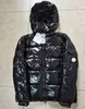 Mens Puffer Jacket Parka Женщины блестящие матовые куртки Monc вниз слои на улице теплый пера зимний курт